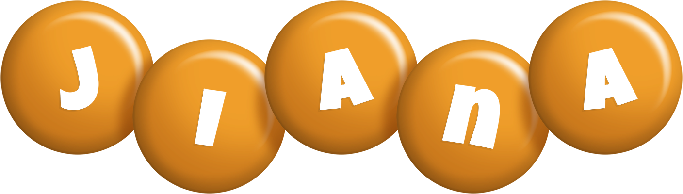 Jiana candy-orange logo