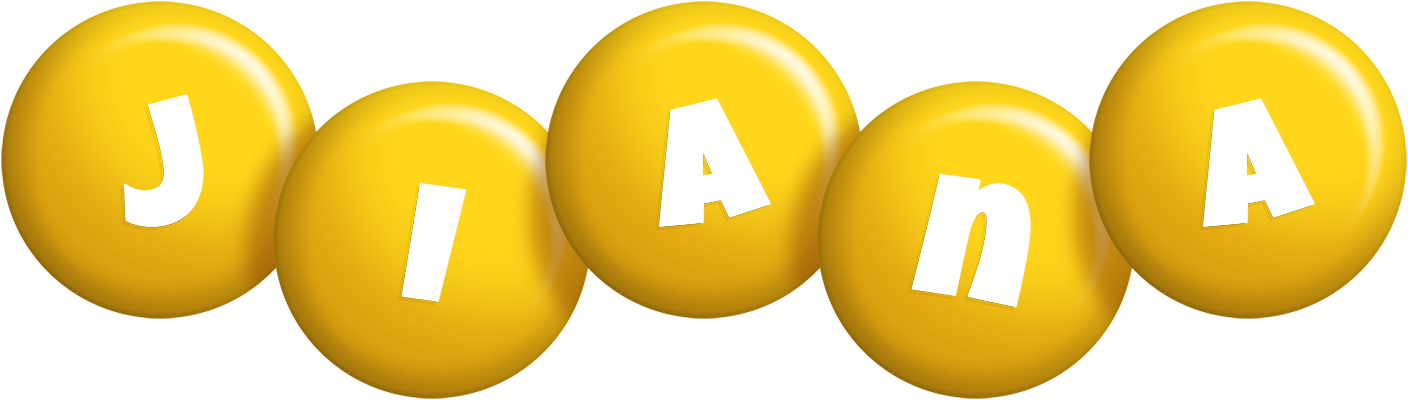 Jiana candy-yellow logo
