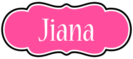Jiana invitation logo
