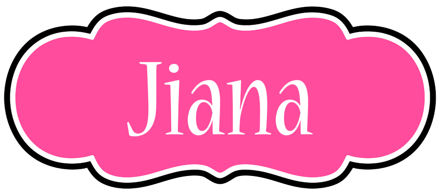 Jiana invitation logo
