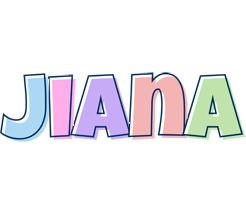 Jiana pastel logo