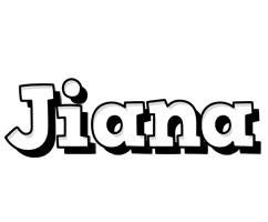 Jiana snowing logo