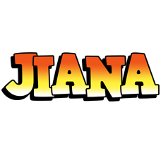 Jiana sunset logo