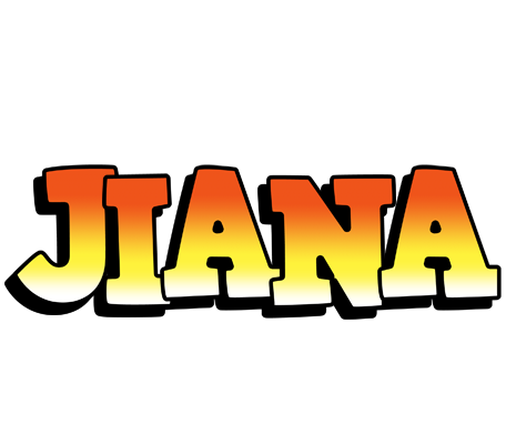 Jiana sunset logo