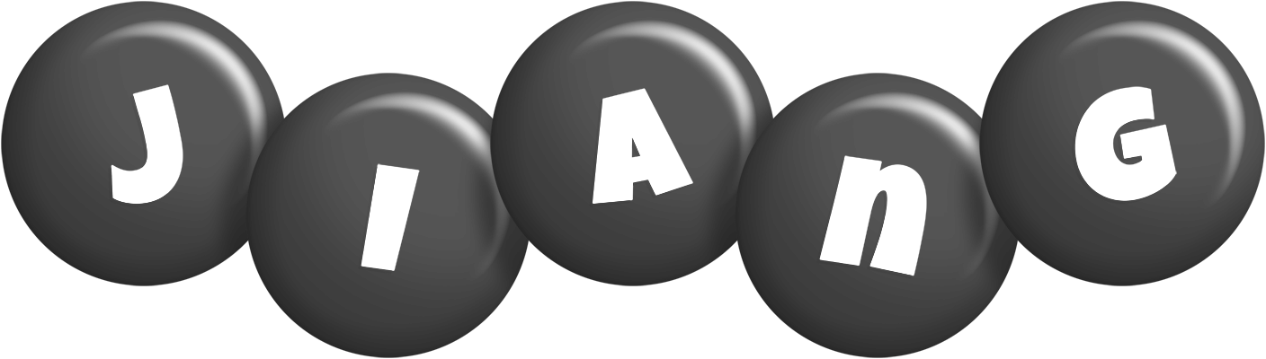 Jiang candy-black logo