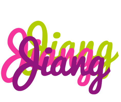 Jiang flowers logo