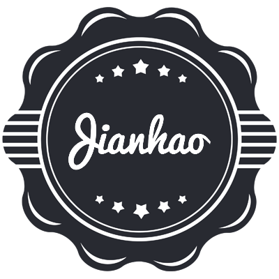 Jianhao badge logo