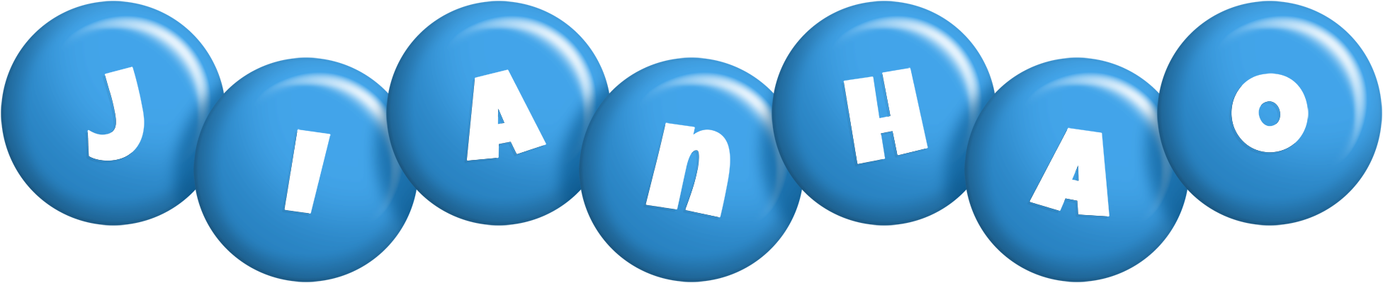 Jianhao candy-blue logo