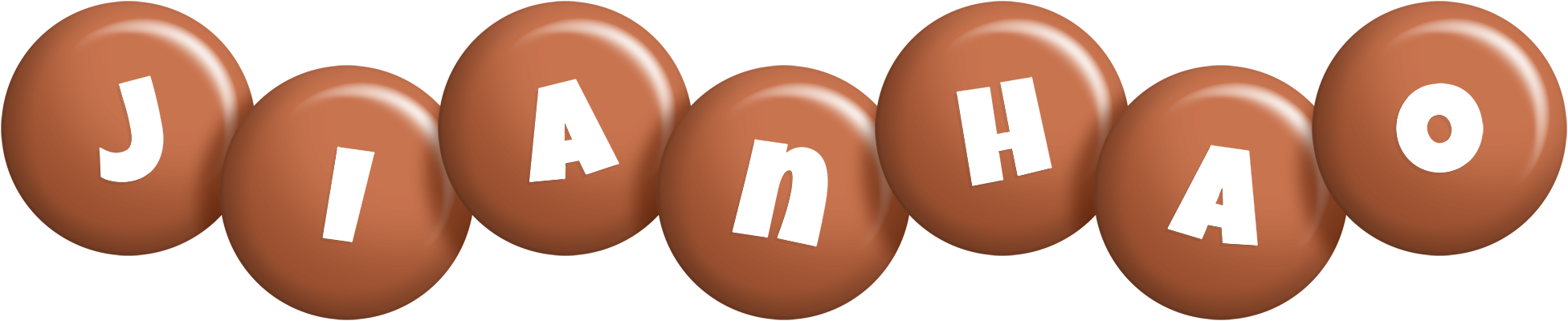 Jianhao candy-brown logo