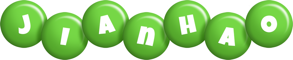 Jianhao candy-green logo