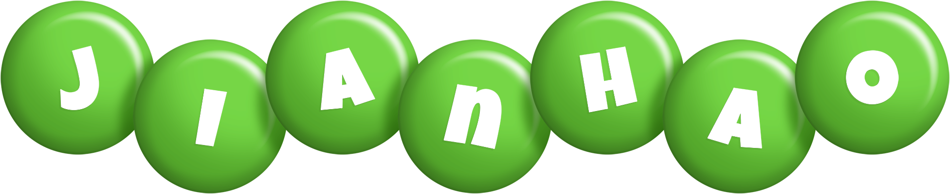 Jianhao candy-green logo