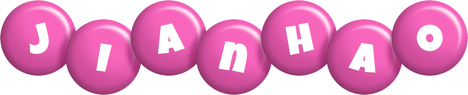 Jianhao candy-pink logo