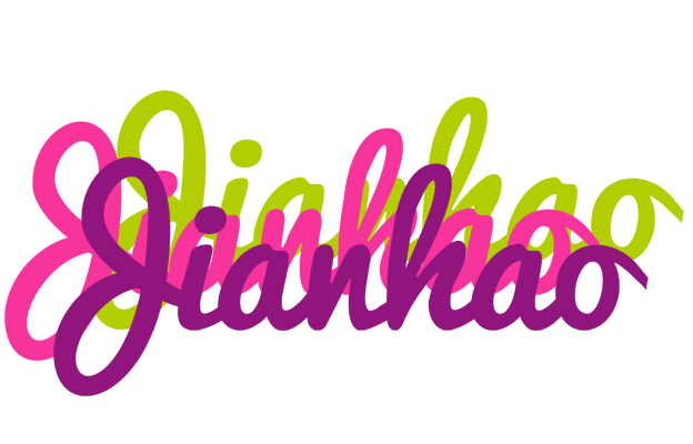 Jianhao flowers logo