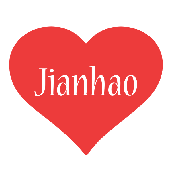 Jianhao love logo