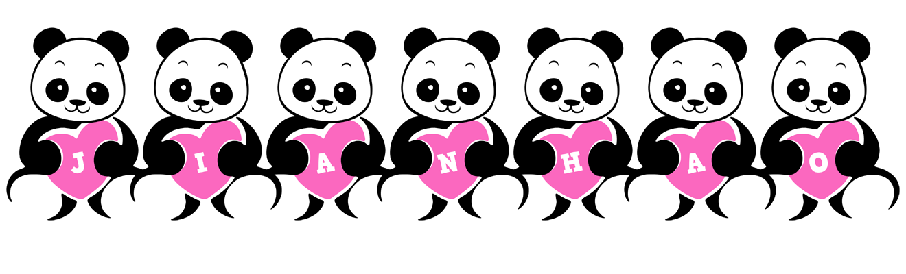 Jianhao love-panda logo