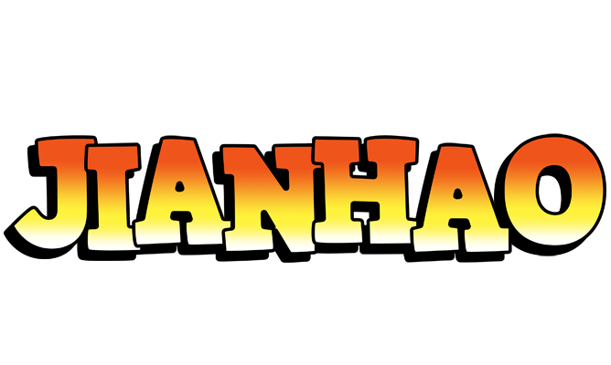 Jianhao sunset logo