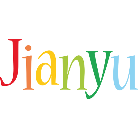 Jianyu birthday logo