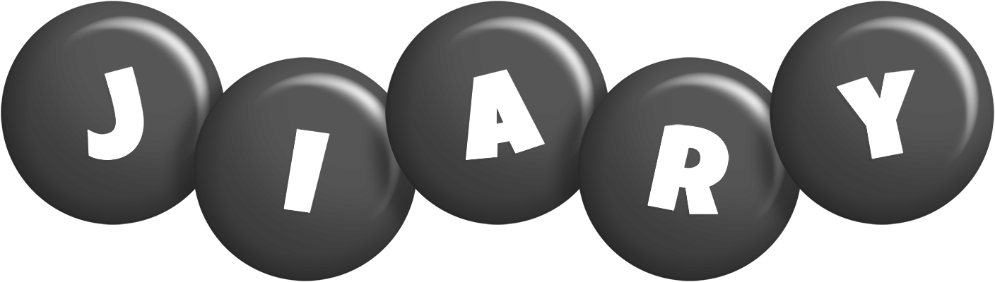Jiary candy-black logo