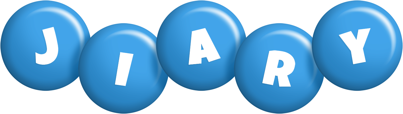 Jiary candy-blue logo