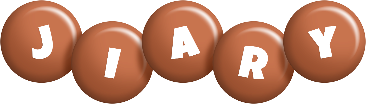 Jiary candy-brown logo