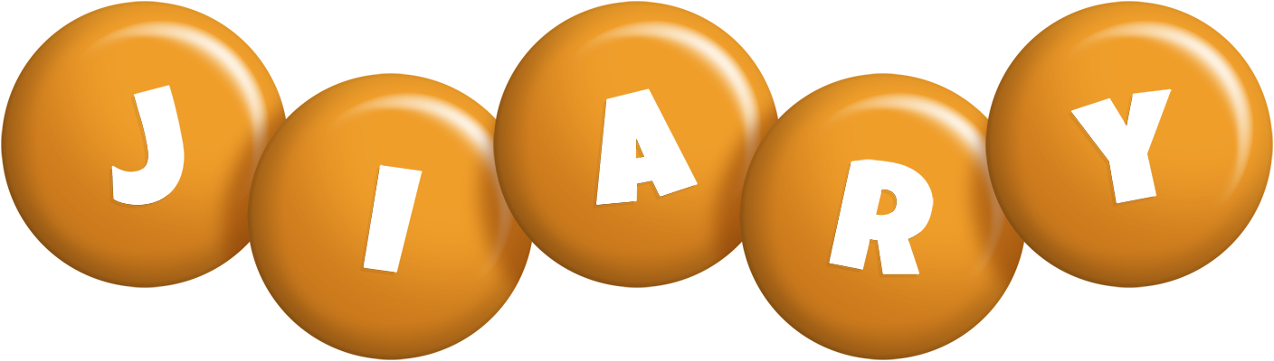 Jiary candy-orange logo
