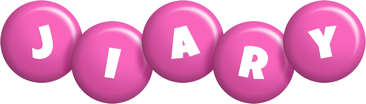 Jiary candy-pink logo