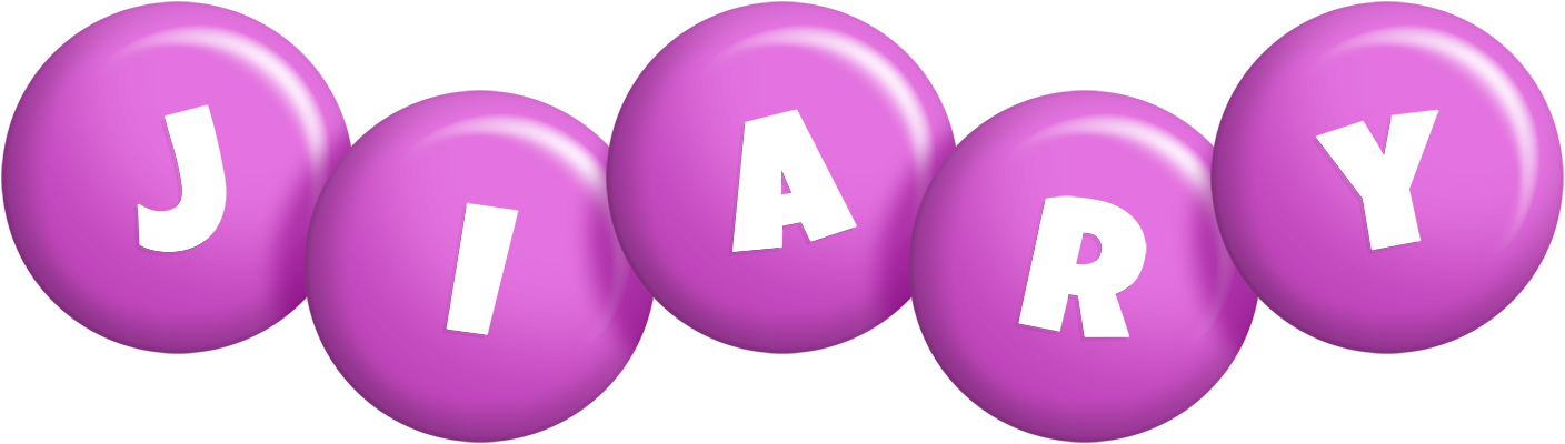 Jiary candy-purple logo