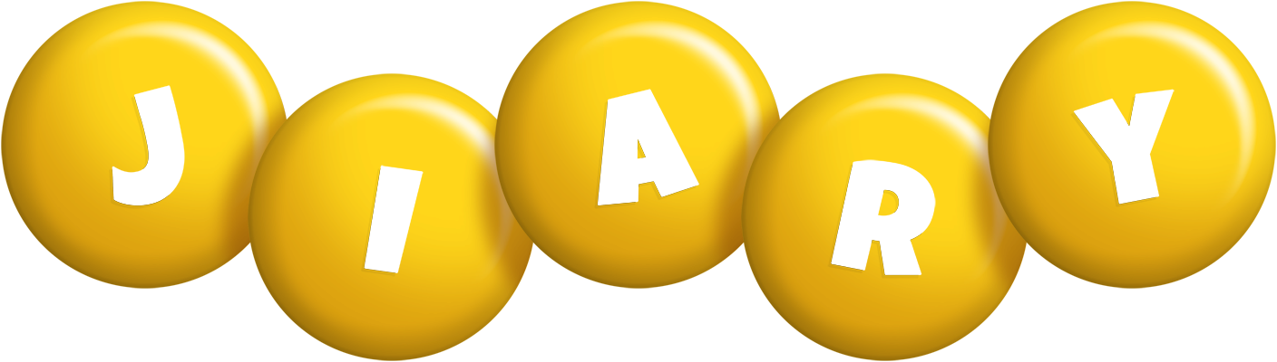 Jiary candy-yellow logo