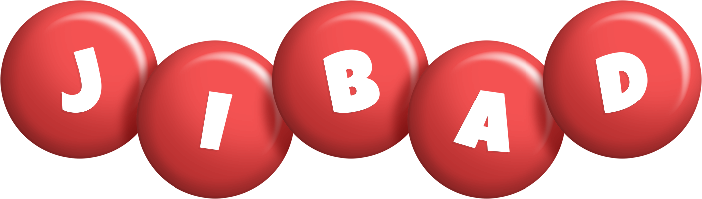 Jibad candy-red logo