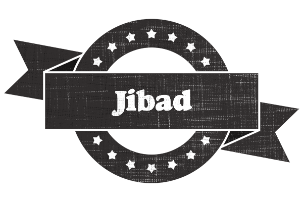 Jibad grunge logo