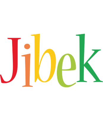 Jibek birthday logo