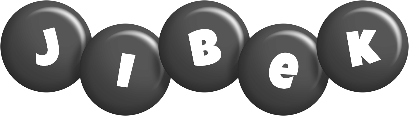 Jibek candy-black logo