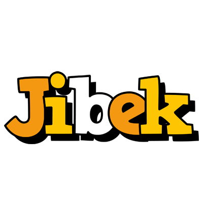 Jibek cartoon logo