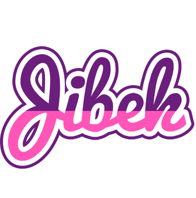 Jibek cheerful logo