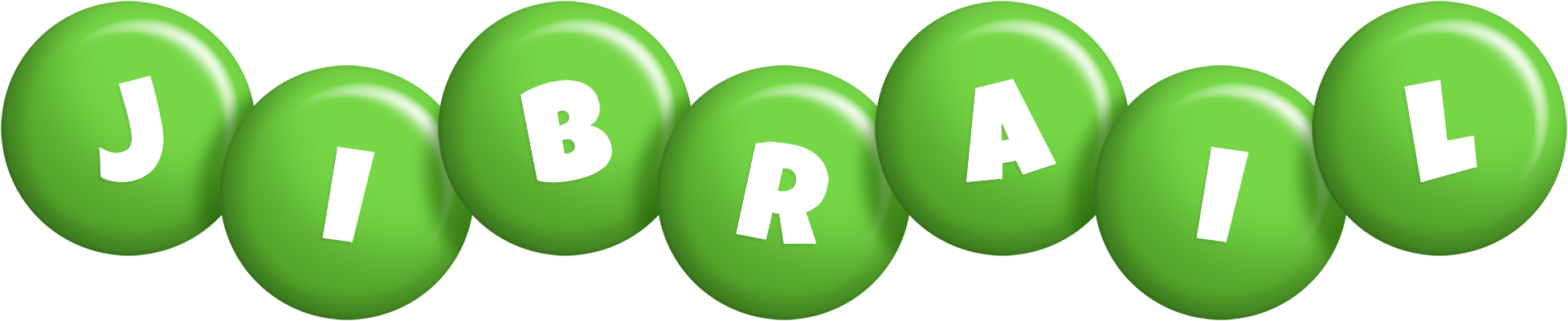 Jibrail candy-green logo