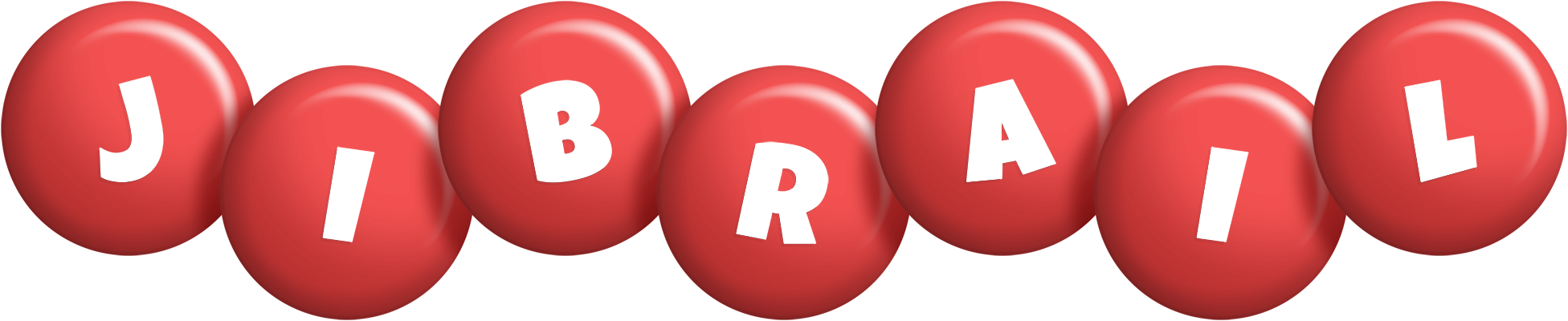 Jibrail candy-red logo