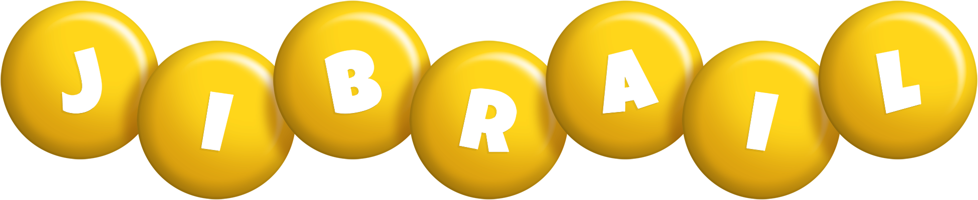 Jibrail candy-yellow logo