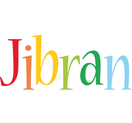 Jibran birthday logo