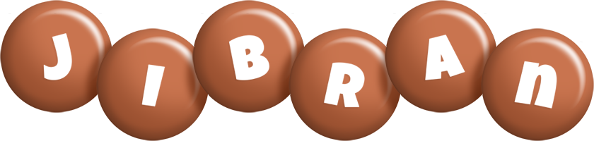 Jibran candy-brown logo