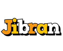 Jibran cartoon logo