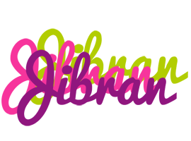 Jibran flowers logo