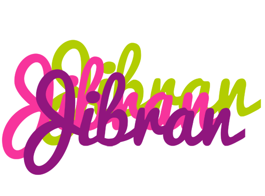 Jibran flowers logo