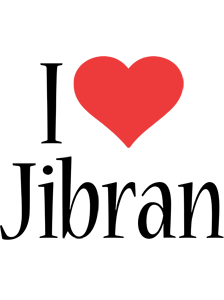 Jibran i-love logo