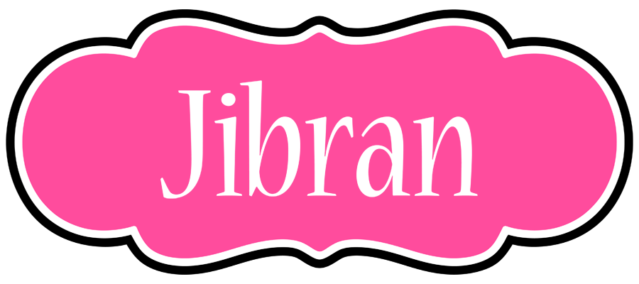 Jibran invitation logo