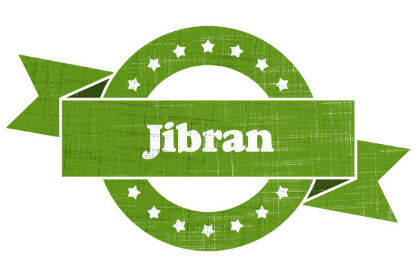 Jibran natural logo