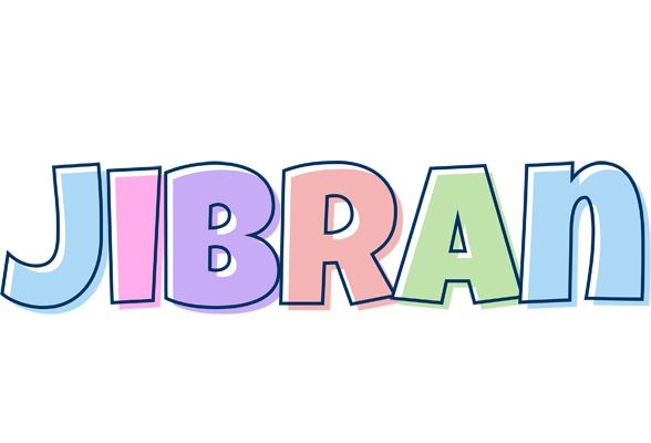 Jibran pastel logo