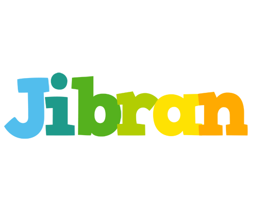 Jibran rainbows logo