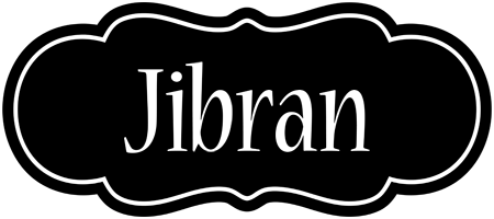 Jibran welcome logo