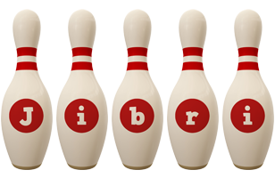 Jibri bowling-pin logo