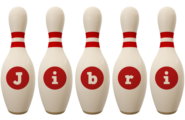 Jibri bowling-pin logo